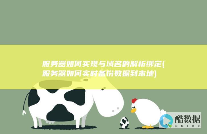 服务器如何实现与域名的解析绑定 (服务器如何实时备份数据到本地)