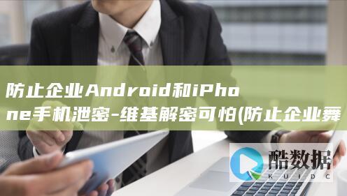 防止企业Android和iPhone手机泄密-维基解密可怕 (防止企业舞弊的公司层面的四道防线有)
