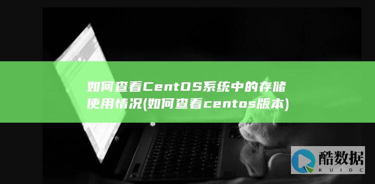 如何查看CentOS系统中的存储使用情况 (如何查看centos版本)