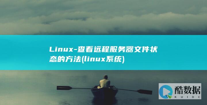 Linux-查看远程服务器文件状态的方法 (linux系统)