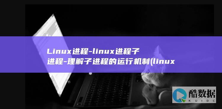 理解子进程的运行机制
