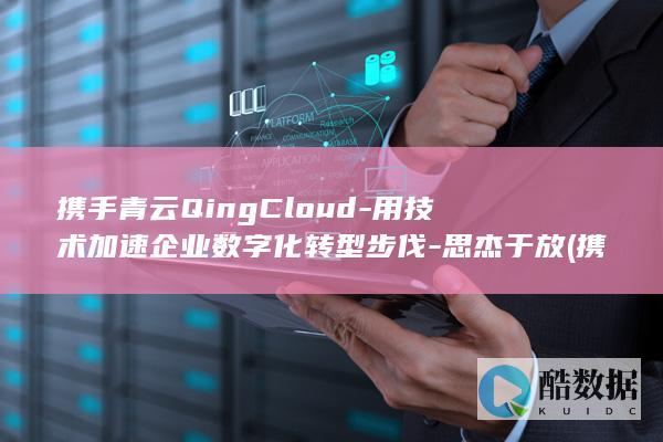 携手青云QingCloud-用技术加速企业数字化转型步伐-思杰于放 (携手青云路稳,天声迤逦传呼)