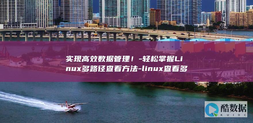 实现高效数据管理！-轻松掌握Linux多路径查看方法-linux查看多路径 (实现高效数据的方法)