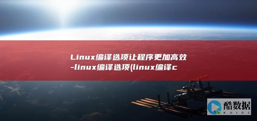 Linux选项让程序更加高效