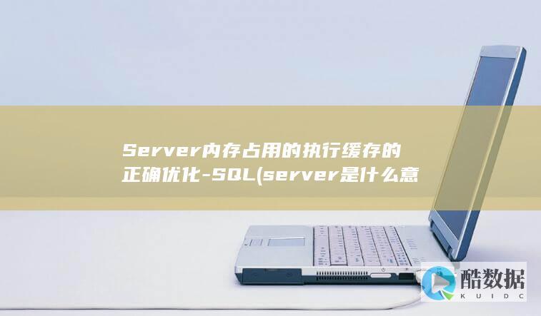 Server内存占用的执行缓存的正确优化-SQL (server是什么意思)