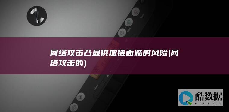 网络攻击凸显供应链面临的风险 (网络攻击的)