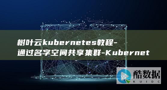 树叶云kubernetes教程-通过名字空间共享集群-Kubernetes (树叶云电脑)