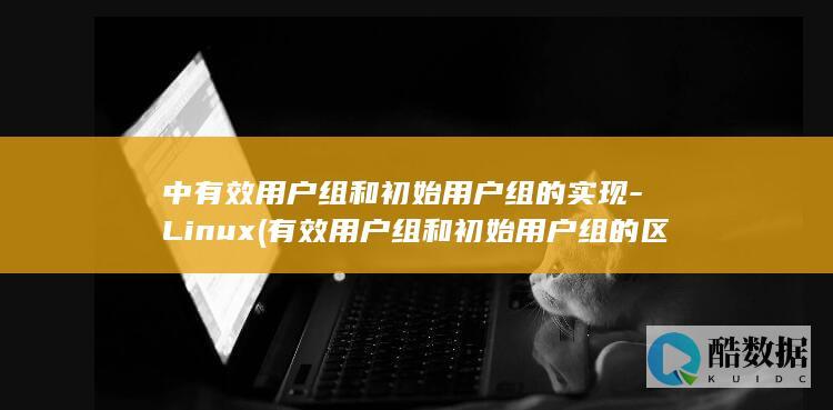 中有效用户组和初始用户组的实现-Linux (有效用户组和初始用户组的区别)