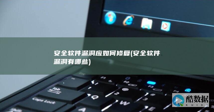 安全软件漏洞应如何修复 (安全软件漏洞有哪些)