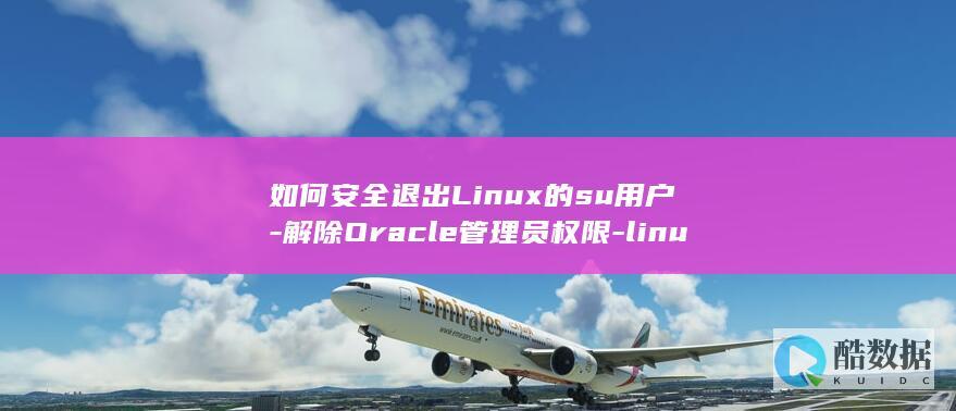 如何安全退出Linux的su用户-解除Oracle管理员权限-linux退出su-oracle (手机银行如何安全退出)