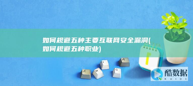 如何规避五种主要互联网安全漏洞 (如何规避五种职业)