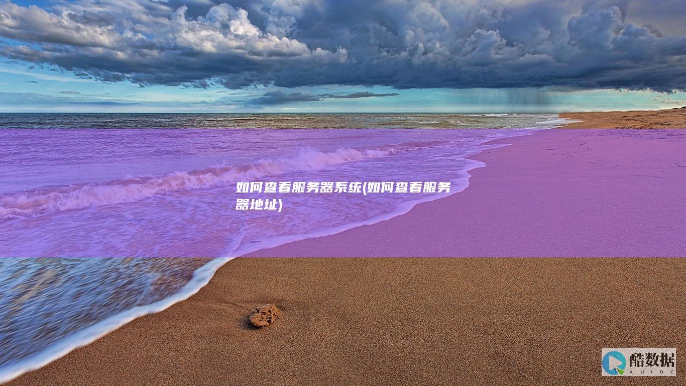 如何查看服务器系统 (如何查看服务器地址)