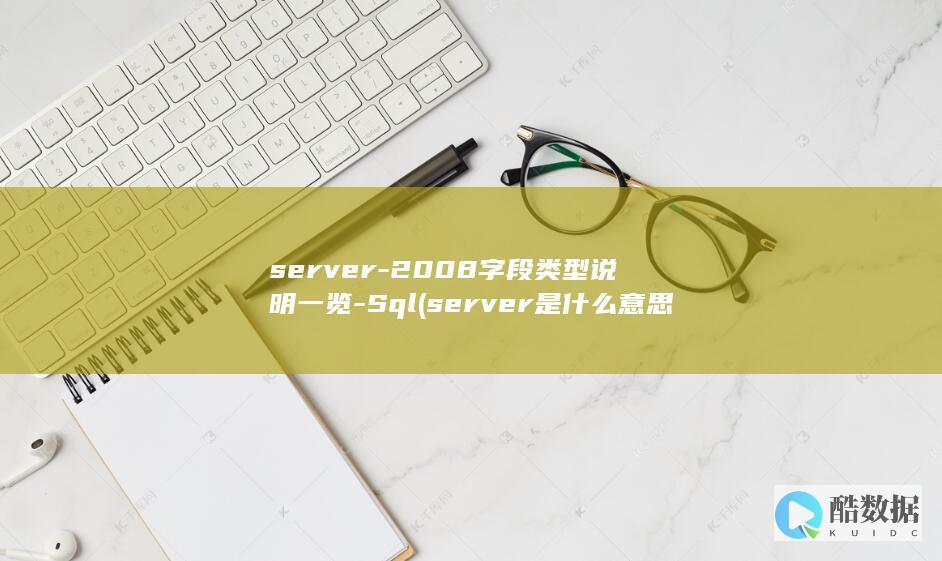 server-2008字段类型说明一览-Sql (server是什么意思)
