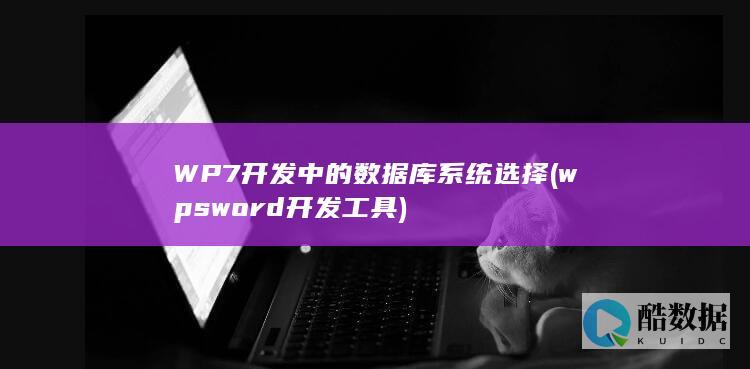WP7开发中的数据库系统选择 (wps word开发工具)