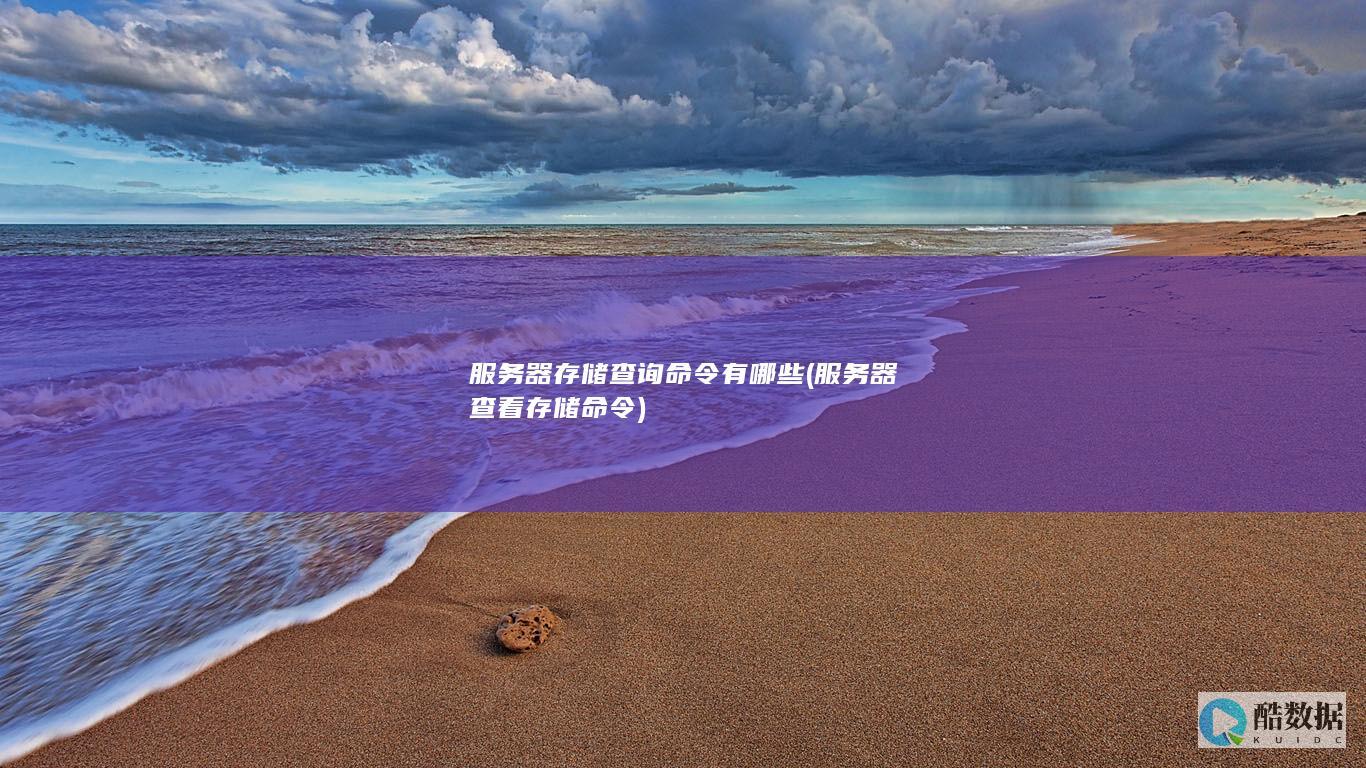 服务器存储查询命令有哪些 (服务器查看存储命令)