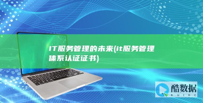 IT服务管理的未来 (it服务管理体系认证证书)