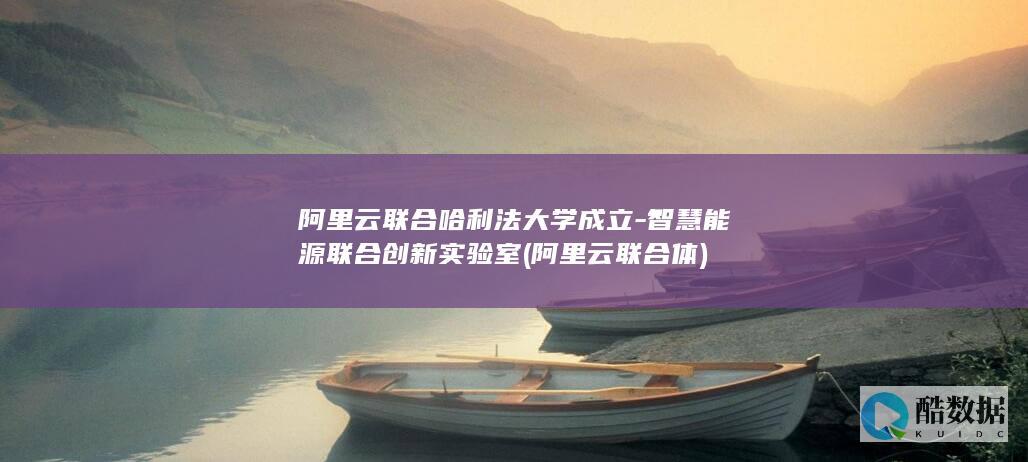 阿里云联合哈利法大学成立-智慧能源联合创新实验室 (阿里云联合体)