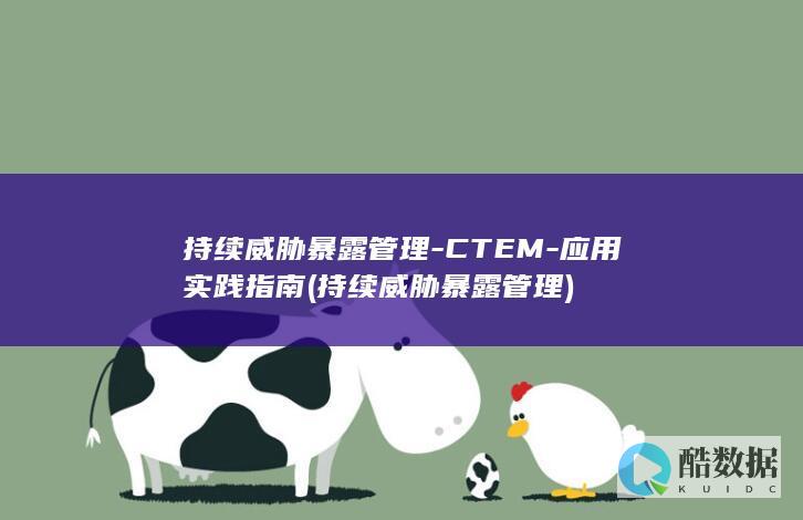 持续威胁暴露管理-CTEM-应用实践指南 (持续威胁暴露管理)