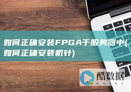 如何正确安装FPGA于服务器中 (如何正确安装机针)