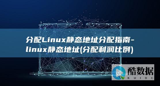 分配Linux静态地址分配指南-linux静态地址 (分配利润比例)