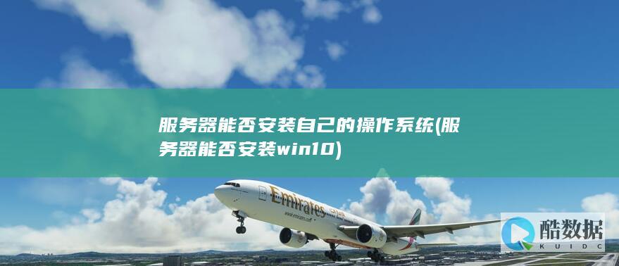 服务器能否安装自己的操作系统 (服务器能否安装win10)