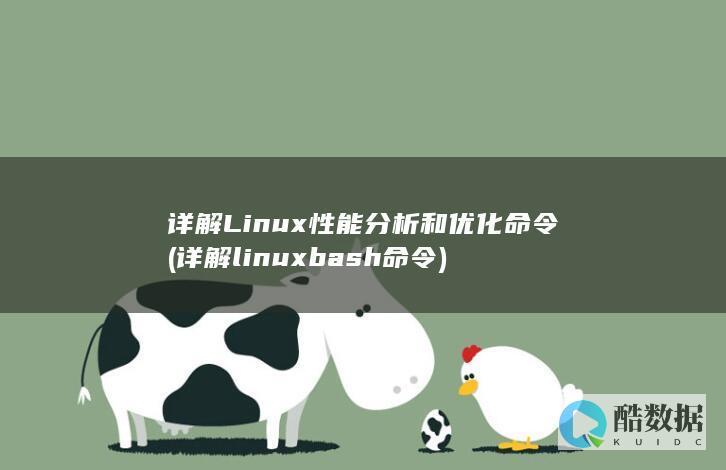 详解Linux性能分析和优化命令 (详解linux bash命令)