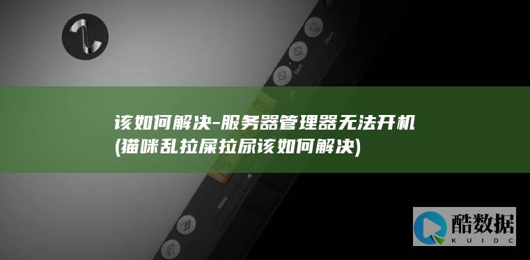 该如何解决-服务器管理器无法开机 (猫咪乱拉屎拉尿该如何解决)