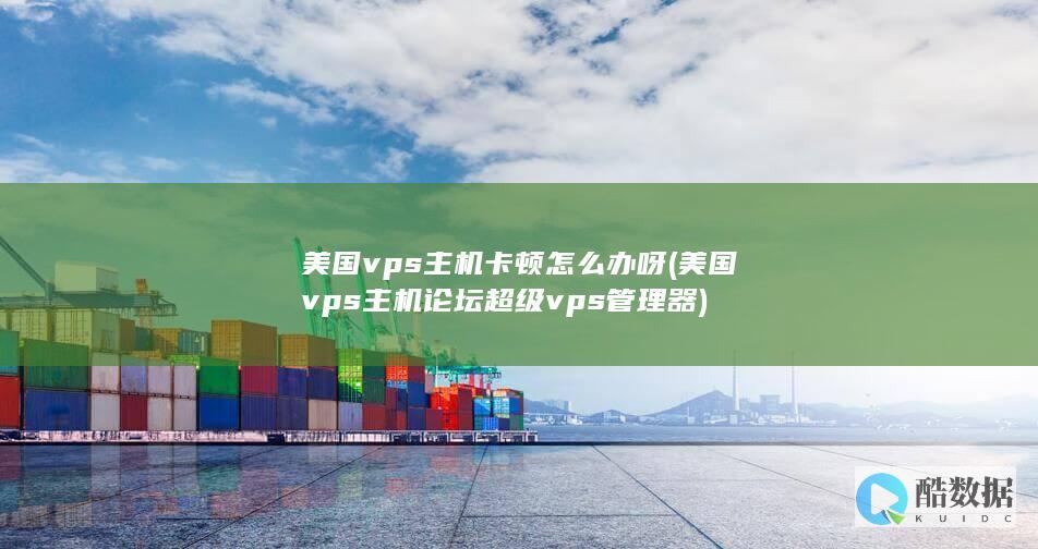 美国vps主机卡顿怎么办呀 (美国vps主机论坛超级vps管理器)