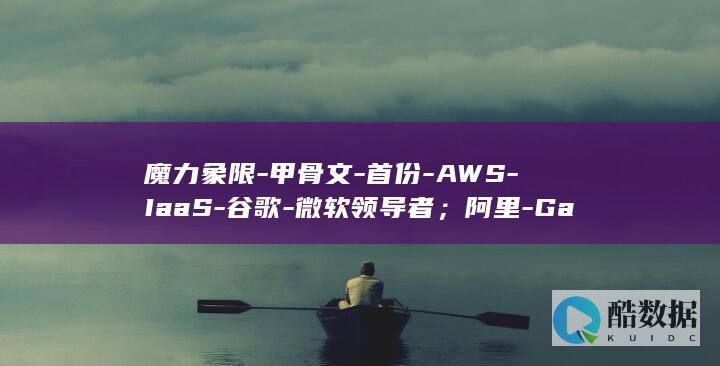魔力象限-甲骨文-首份-AWS-IaaS-谷歌-微软领导者;阿里-Gartner-PaaS-IBM追随者 (2020魔力象限)