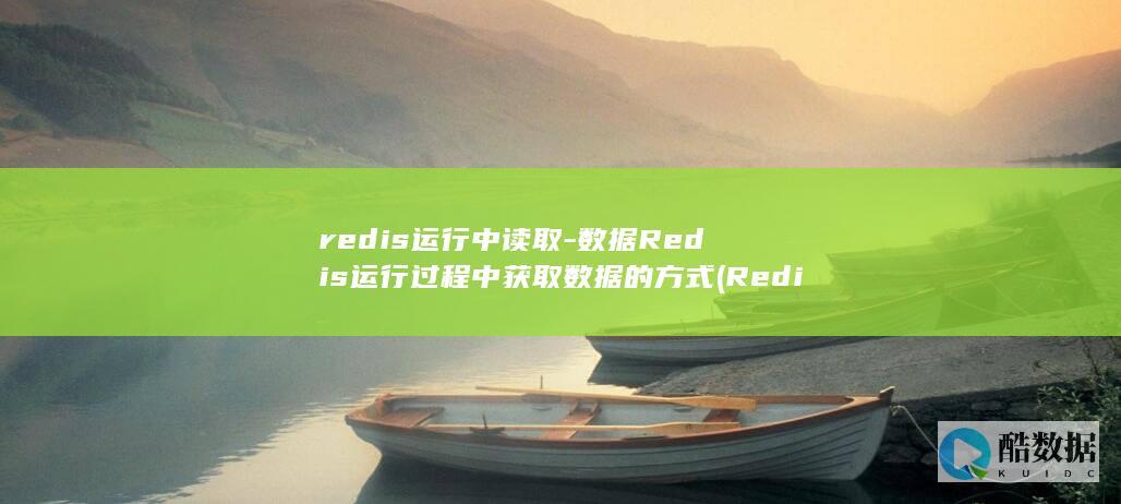 redis运行中读取-数据Redis运行过程中获取数据的方式 (Redis运维命令)
