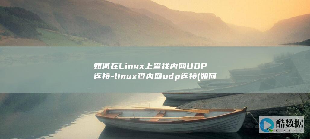 如何在Linux上查找内网UDP连接