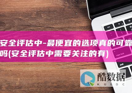 最便宜的选项真的可靠吗