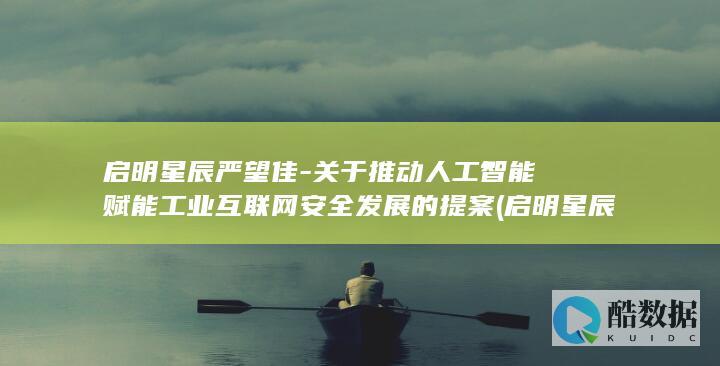 启明星辰严望佳