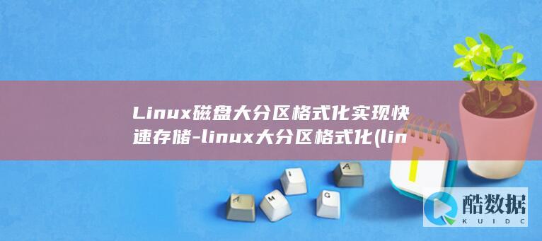 Linux磁盘大分区格式化实现快速存储
