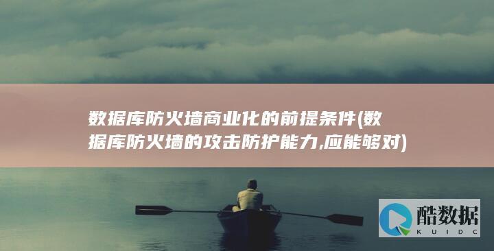 数据库防火墙商业化的前提条件 (数据库防火墙的攻击防护能力,应能够对)
