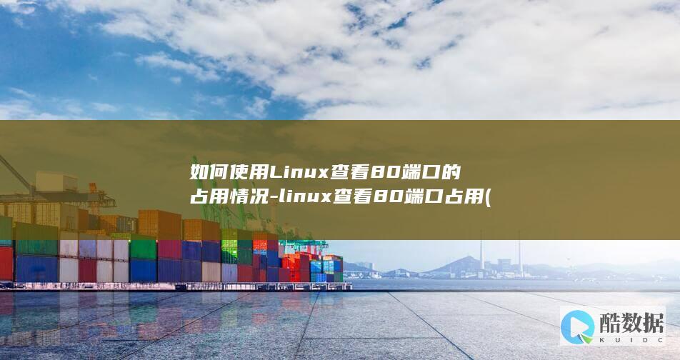 linux查看80端口占用
