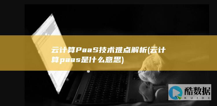 云计算PaaS技术难点解析 (云计算paas是什么意思)