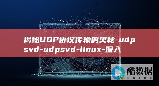揭秘UDP协议传输的奥秘-udpsvd-udpsvd-linux-深入探索Linux (udp协议百科)