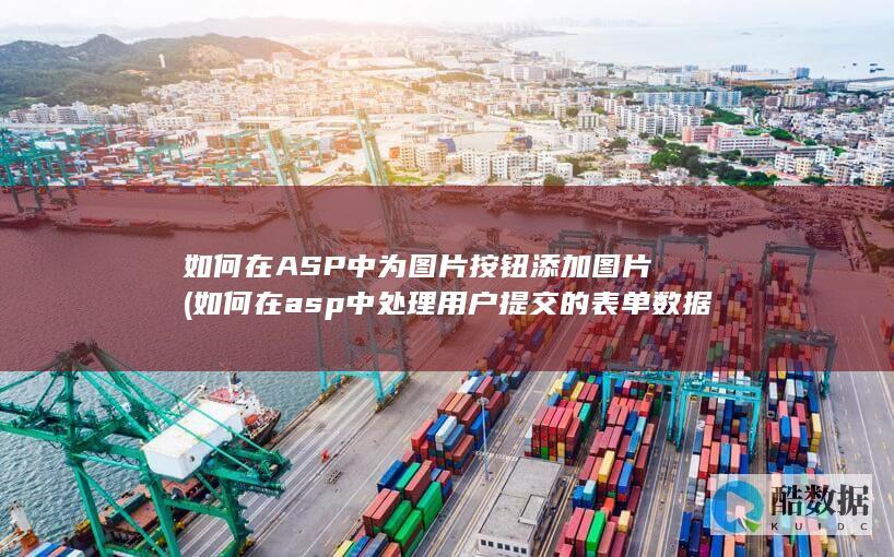 如何在ASP中为图片按钮添加图片 (如何在asp中处理用户提交的表单数据)