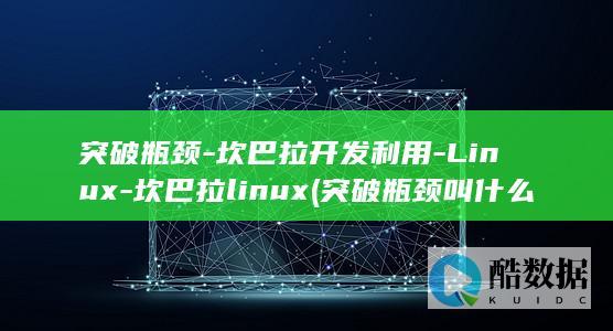 突破瓶颈