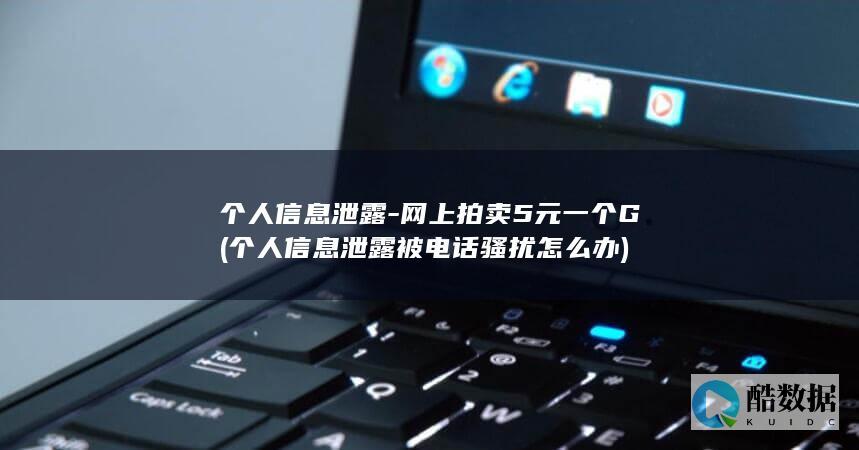 个人信息泄露-网上拍卖5元一个G (个人信息泄露被电话骚扰怎么办)
