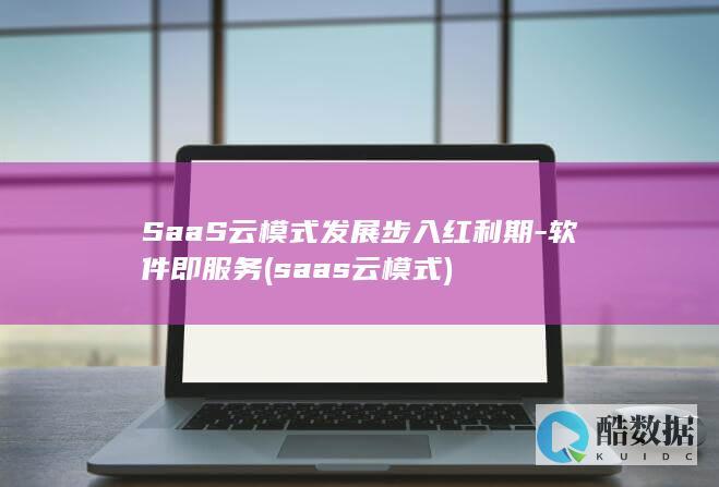 SaaS云模式发展步入红利期-软件即服务 (saas云模式)