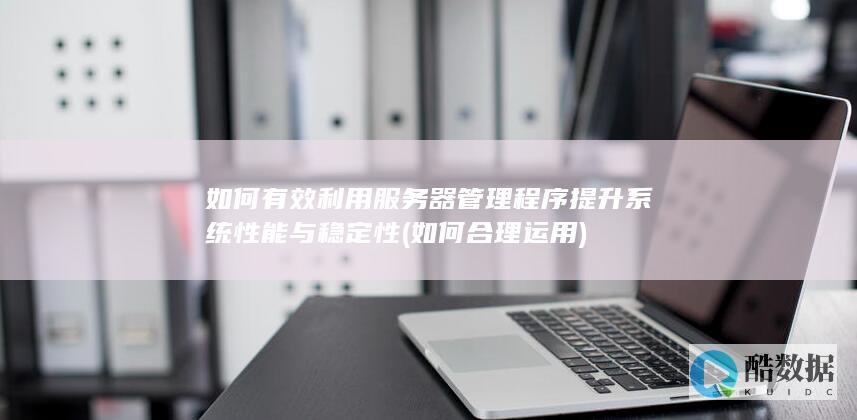 如何有效利用服务器管理程序提升系统性能与稳定性 (如何合理运用)