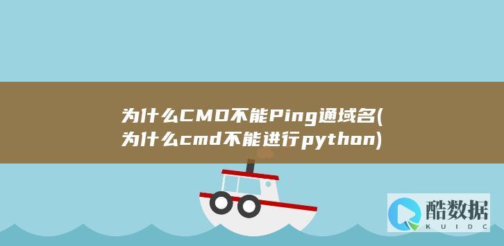 为什么CMD不能Ping通域名 (为什么cmd不能进行python)