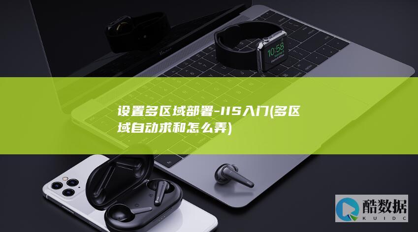 设置多区域部署-IIS入门 (多区域自动求和怎么弄)