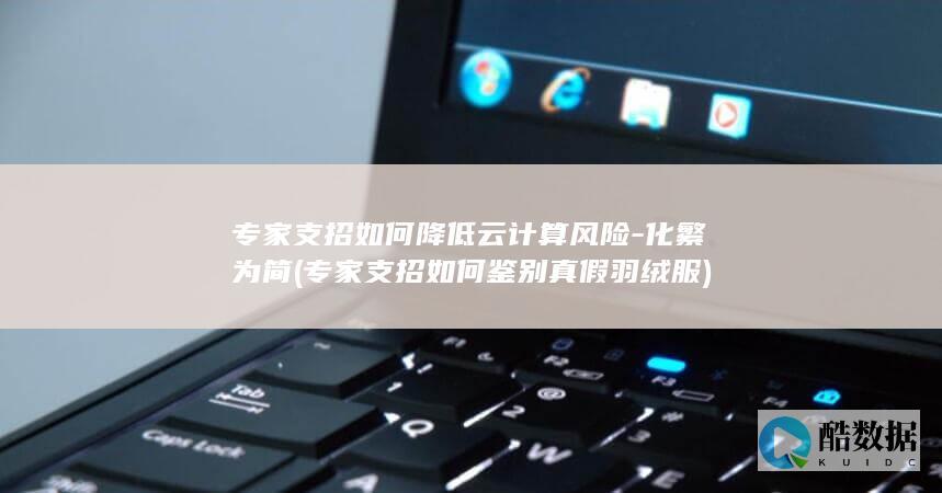 专家支招如何降低云计算风险-化繁为简 (专家支招如何鉴别真假羽绒服)