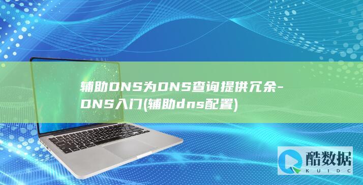 辅助DNS为DNS查询提供冗余-DNS入门 (辅助dns配置)