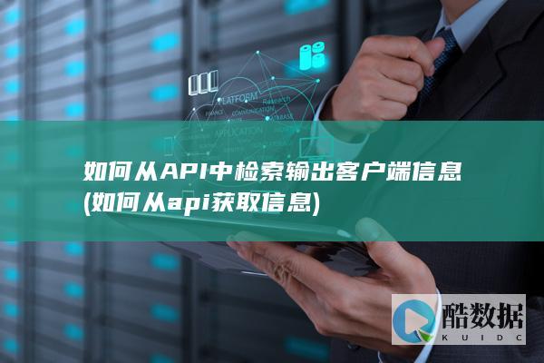 如何从API中检索输出客户端信息 (如何从api获取信息)