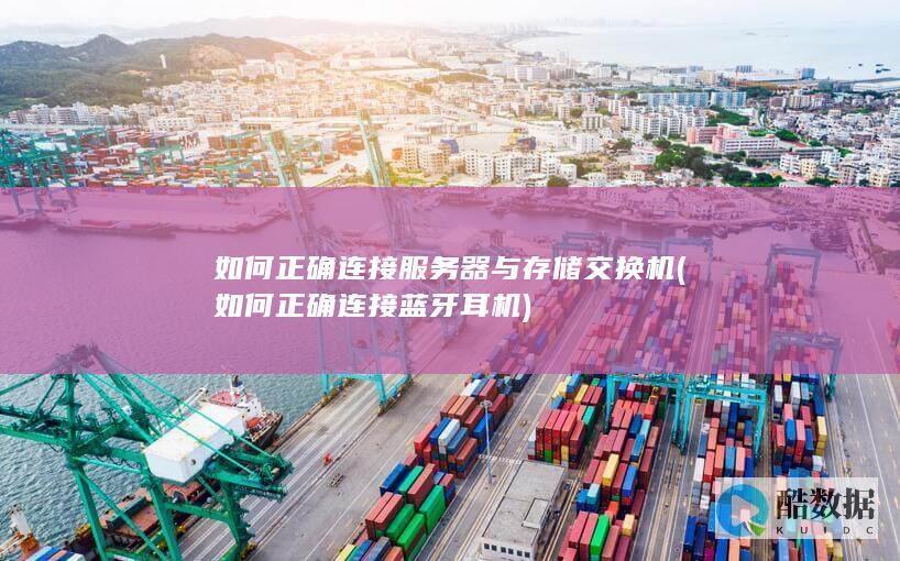 如何正确连接服务器与存储交换机 (如何正确连接蓝牙耳机)