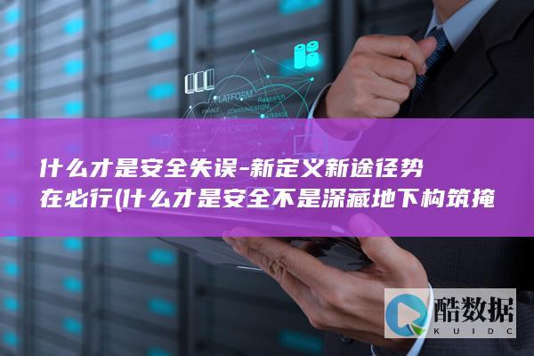 什么才是安全失误-新定义新途径势在必行 (什么才是安全不是深藏地下构筑掩体)